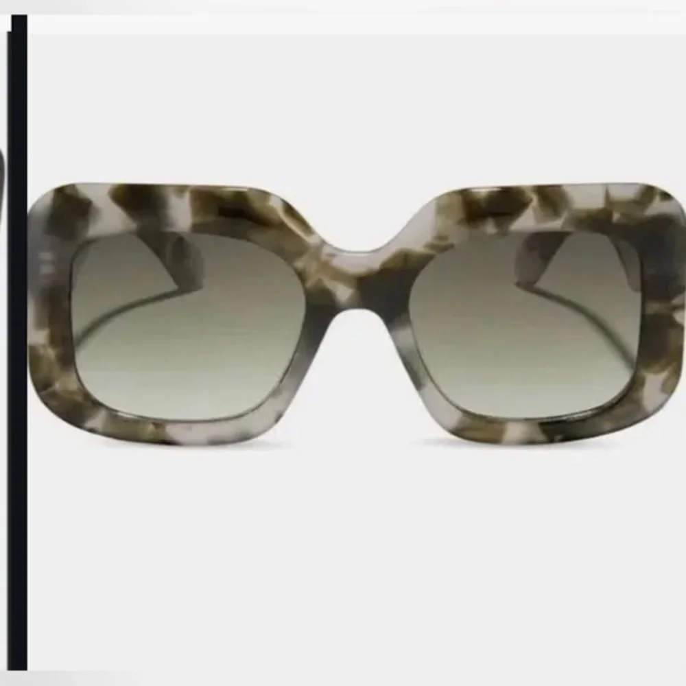 Diff‎ Giada Olive gray smoke gradient oversized Sunglasses brand new